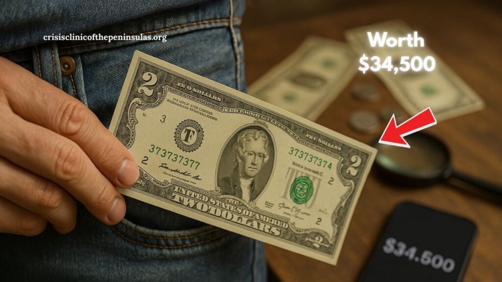 Pocket Change Jackpot - 2017A $2 Bill With Repeater Serial Number Worth $34,500 Discovered!